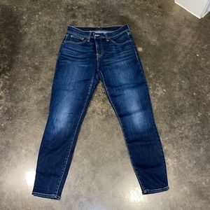Mid rise skinny lucky brand jeans